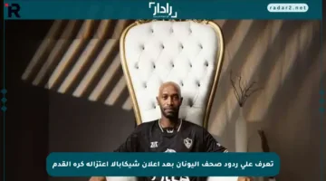 تعرف على ردود صحف اليونان بعد إعلان شيكابالا اعتزاله كرة القدم